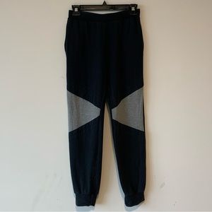 m.e.n.u Girls’ Black and Grey Sweatpants